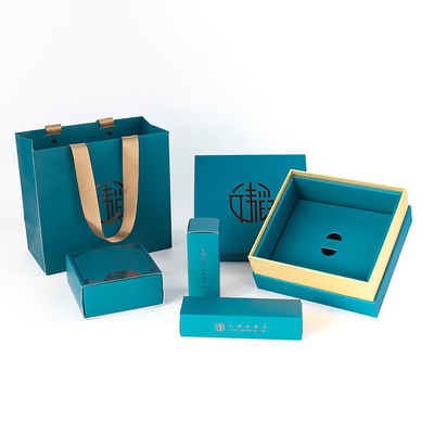 Caixa de presente cosmética de ROHS que empacota caixas de cartão de EVA Form Base And Lid