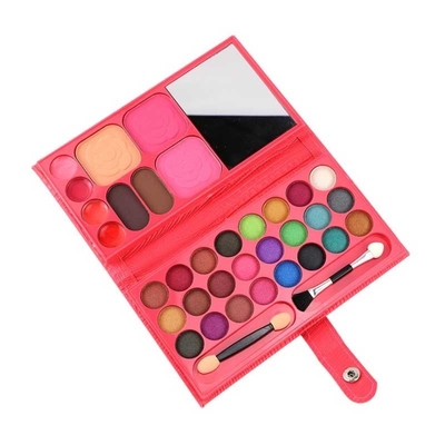 comprar Paleta magnética das cores vazias de couro dos recipientes 63 da sombra com espelho online manufacture
