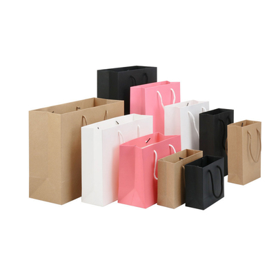 comprar Grande CMYK liso PNTONE reciclou o portador da compra do papel de embalagem ensaca a impressão 4C online manufacture
