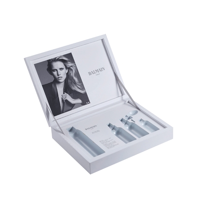 comprar Cuidados com a pele feitos sob encomenda de PMS CMYK que empacotam CDR reciclados DWG do picosegundo da caixa de presente do cartão online manufacture