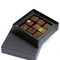 caixa de presente do chocolate 4C que empacota as caixas de cartão amigáveis 128gsm de Eco