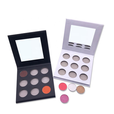 Da paleta vazia da sombra de Pantone caixas de papel recicláveis Matte Varnishing
