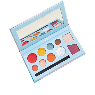 Paleta magnética vazia azul da sombra