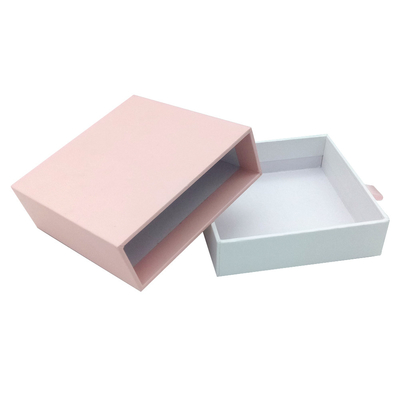 As caixas de presente duras de gravação CMYK 4C deslocaram a caixa magnética cor-de-rosa