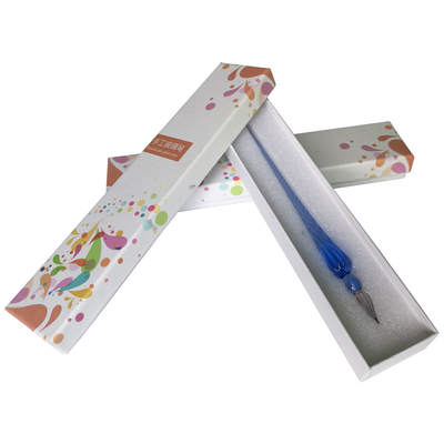 cartão Pen Hard Gift Boxes do cartão de 2mm 163*52*24mm