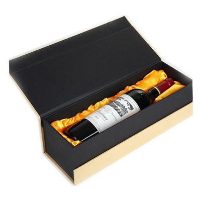caixas de presente duras do licor de 1500gsm 1800gsm que empacotam o envernizamento