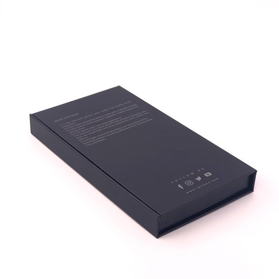 Caixa de presente preta de empacotamento 0.3kg magnético da caixa do G7 FSC Smartphone do GV
