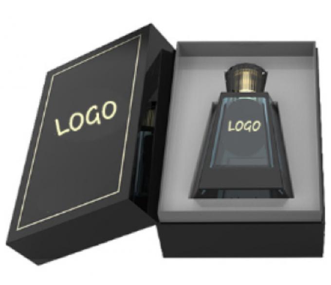 O laser de Pantone cortou caixas de presente de empacotamento cosméticas do perfume com tampas 1mm 1.5mm 1