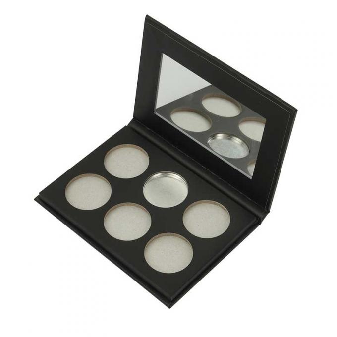 da cor vazia da paleta 6 da sombra de 2.5mm caixas vazias da sombra 0