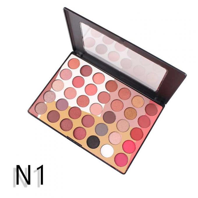 Paleta vazia da sombra de Pantone com impressão de seda do espelho 1
