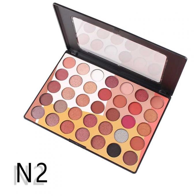 Paleta vazia da sombra de Pantone com impressão de seda do espelho 2