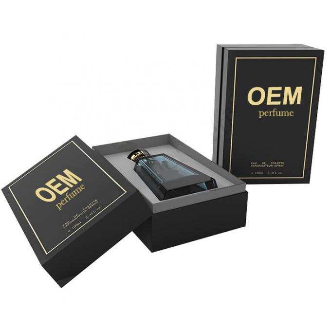 250 CDR de empacotamento AI ISO9001 do pdf da caixa do perfume da folha de ouro de CCNB 0