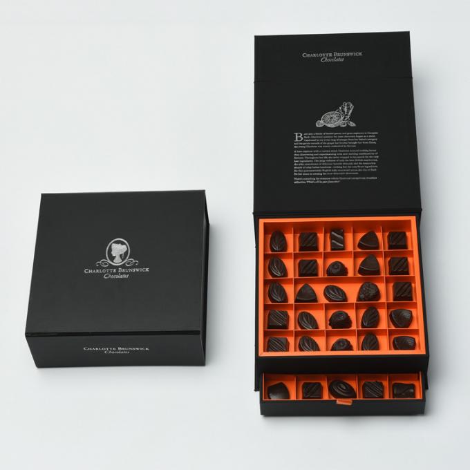 Trufa de chocolate do efeito do holograma que empacota deslizando o ODM do OEM das caixas de presente da gaveta 1