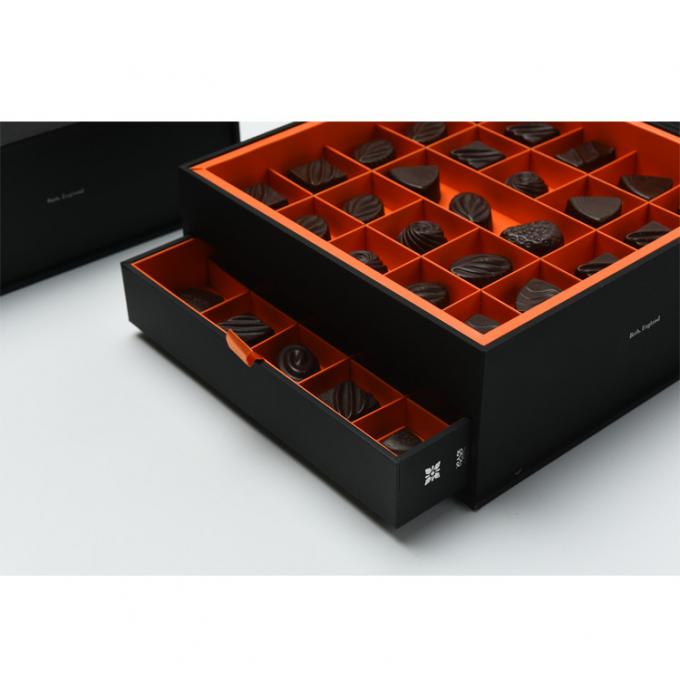 Trufa de chocolate do efeito do holograma que empacota deslizando o ODM do OEM das caixas de presente da gaveta 0