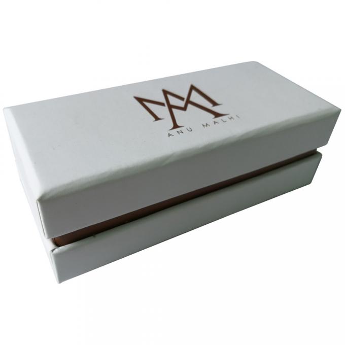 caixa de presente luxuosa da vela 100gsm que empacota o revestimento aquoso 1