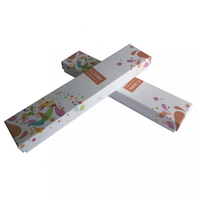 cartão Pen Hard Gift Boxes do cartão de 2mm 163*52*24mm 1