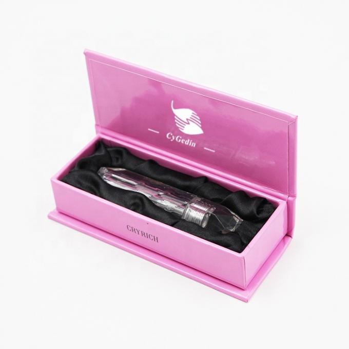 OEM Flip Top Empty Perfume Boxes com fechamento magnético Pantone 0