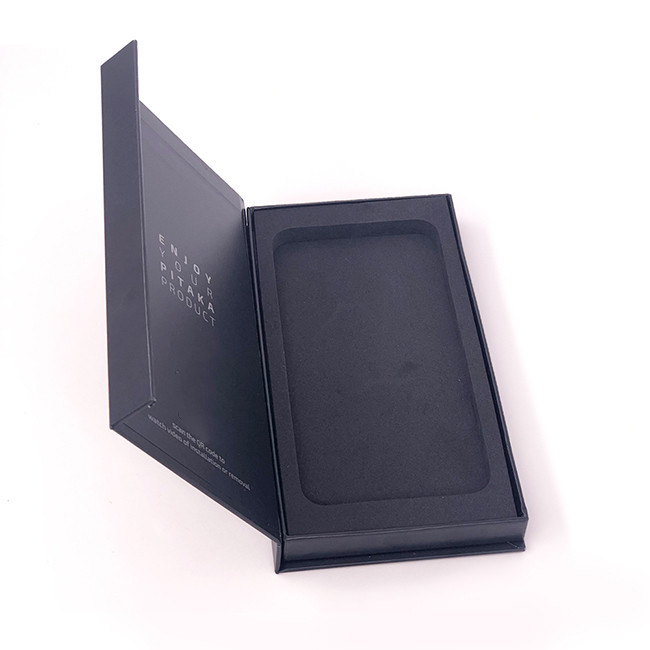 Caixa de presente preta de empacotamento 0.3kg magnético da caixa do G7 FSC Smartphone do GV 1